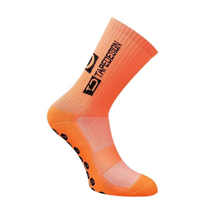 Sport Sokken Antislip Rubber Voetbal Sokken Voetbal Fietsen Sokken Grip Running Yoga Basketbal Sokken 38-45 Kleuren: A4