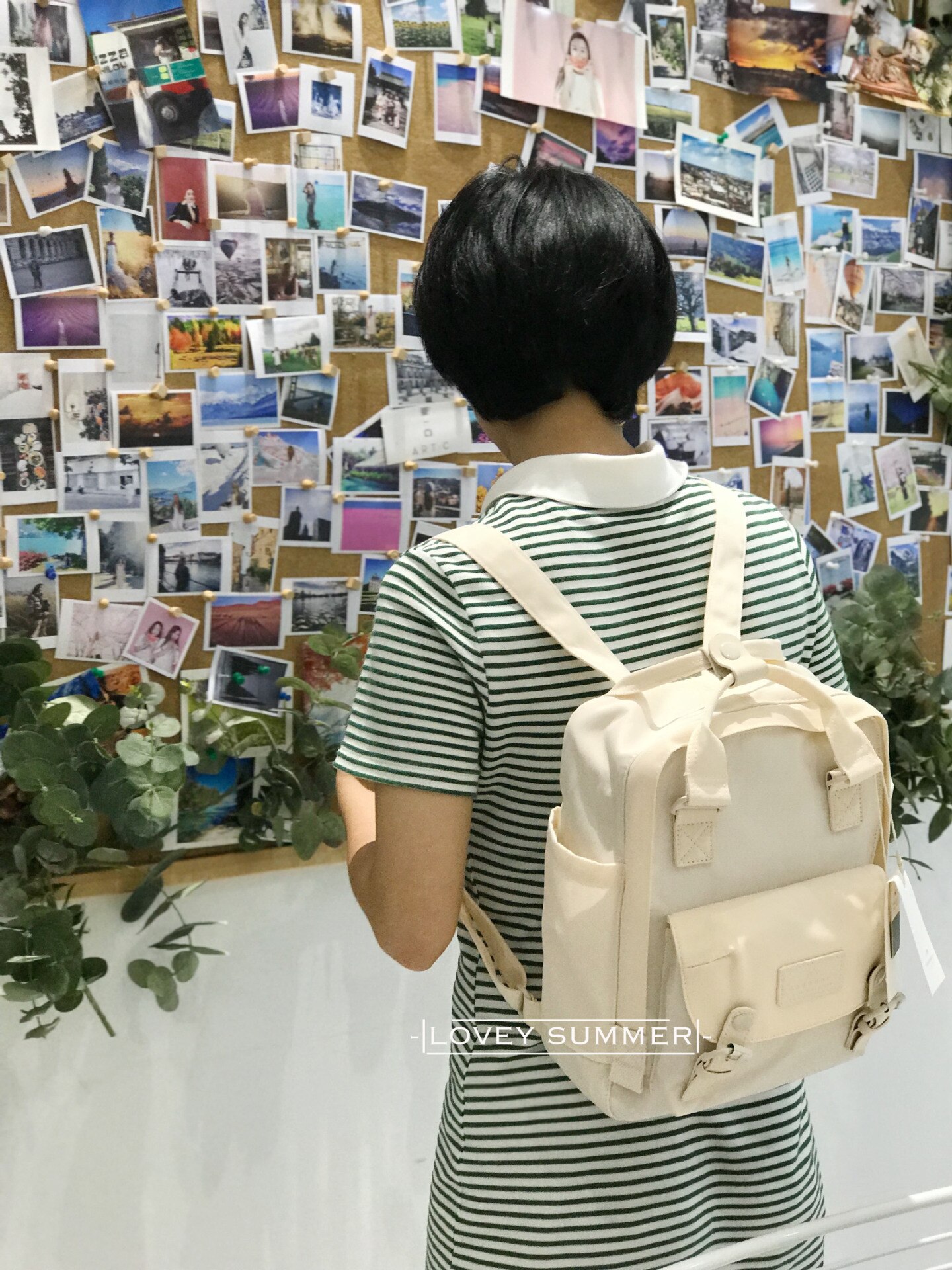 Mochila de viaje de viento de Hong Kong ins para hombres y mujeres, nueva mochila escolar de ocio de para actividades al aire libre