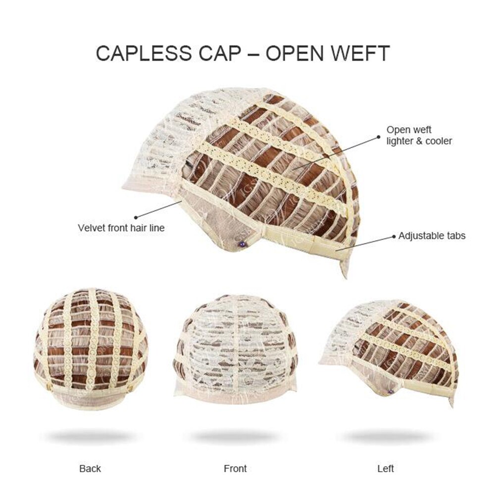 JONRENAU Long Synthetic Natural Wavy Dark Brown Hair Wig with highlight for White /Black women Daily Wear Wigs