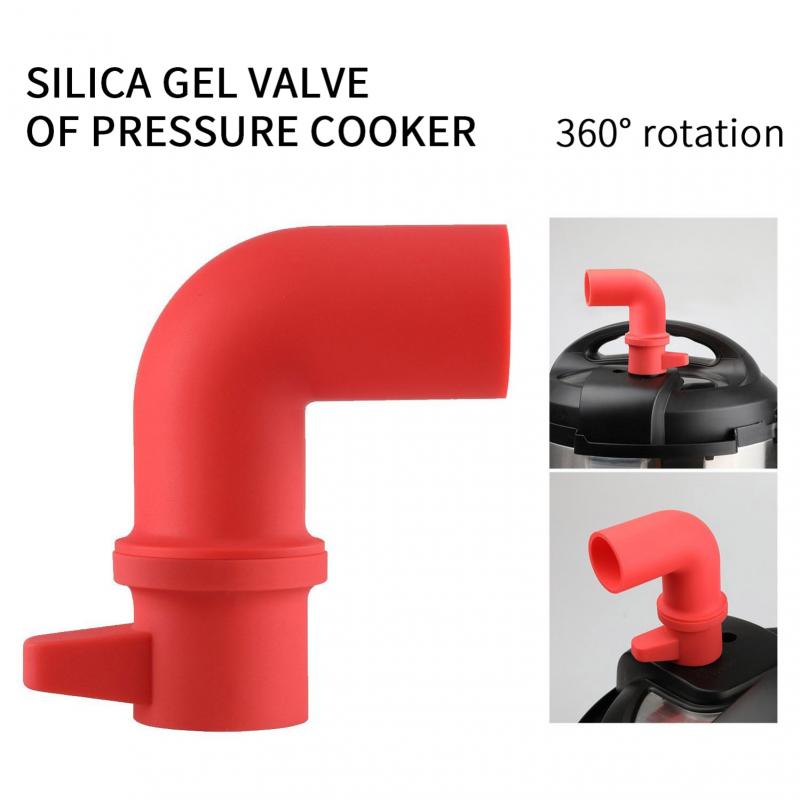 High Temperature Resistant Silicone Pressure Cooker Steam Splitter Air Duct Steam Release Diverter Air Duct Kitchen Accessories