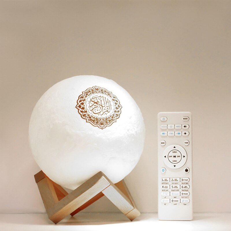Quran Bluetooth Lautsprecher Mond Lampe mit Unterstützung Regal APP Kontrolle Nacht Licht mit Koran Rezitation Übersetzung: Ursprünglich Titel