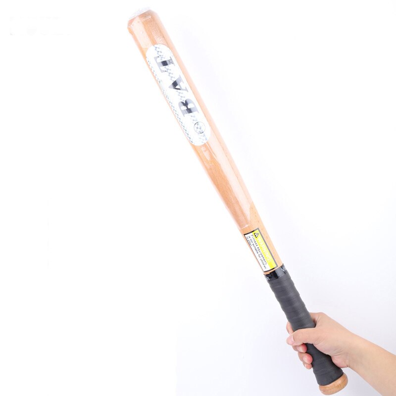 Palo de béisbol de madera sólida de 53cm, palo de béisbol de madera dura, equipo de Fitness para deportes al aire libre X346D