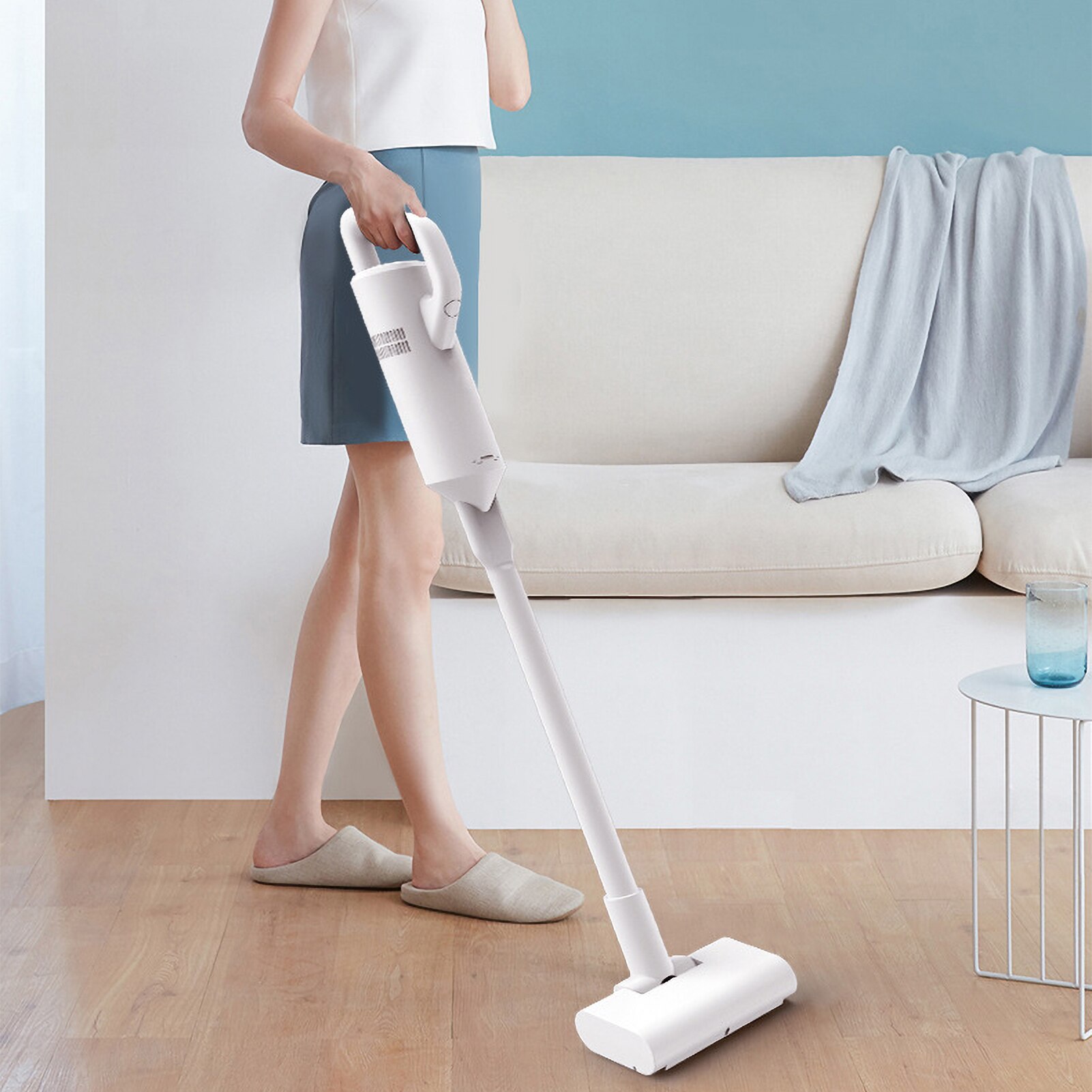 Handheld Vacuum Cleaner Small Compact Vacuum Cleaner Smart Rechargable Cordless Clean Lightweight Powerful Suction Long Runtimes