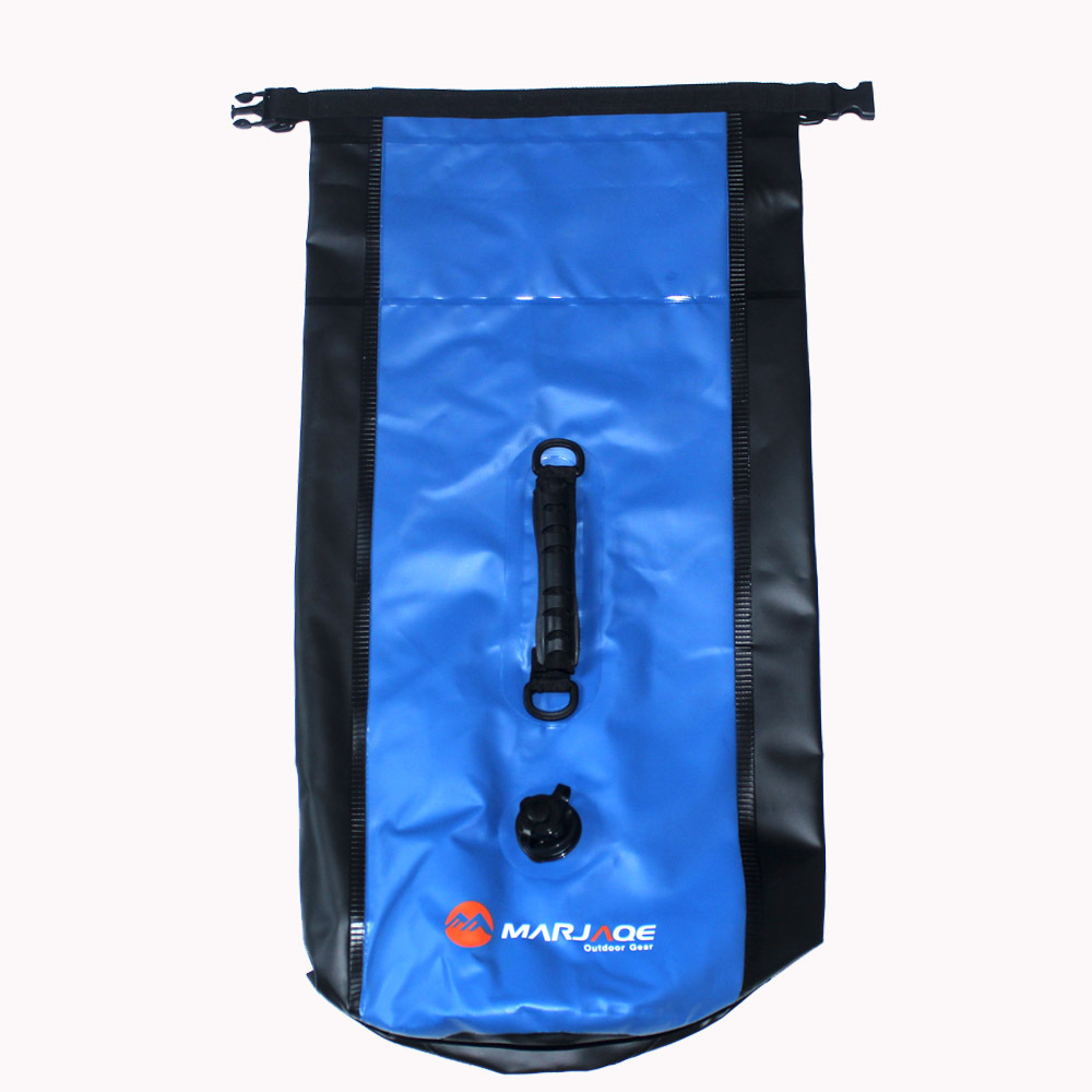 30L Große Kapazität Tragbare 4 Farben Trockenen Tasche Wasserdichte Rucksack Fluss Trekking Outdoor Schwimmen Aufblasbare Ozean Tasche Männer Frauen