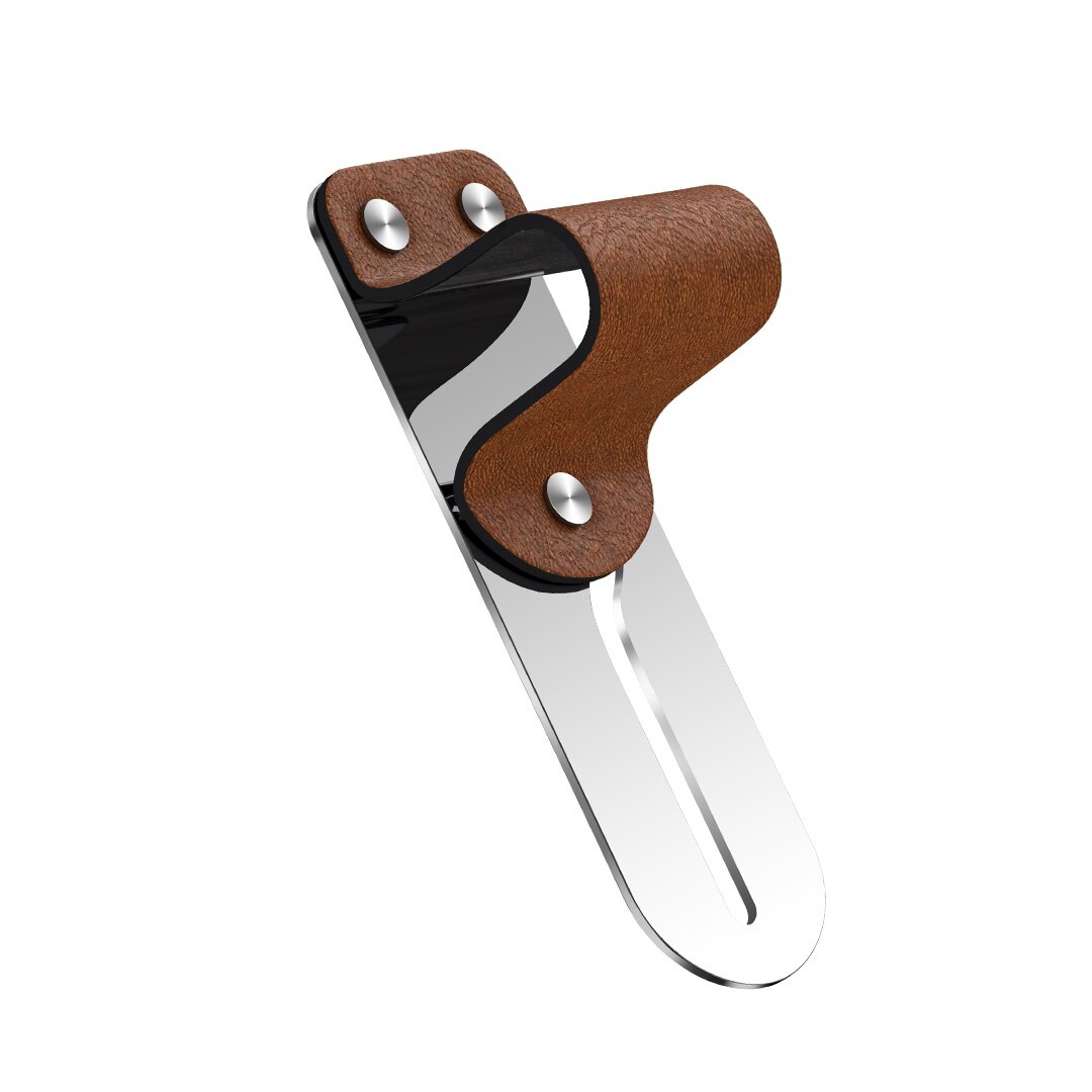 Xiaomi vingerringhouder van leer + roestvrij staal, telefoongreep voor in de auto, voor iphone xs/x /8/7/6