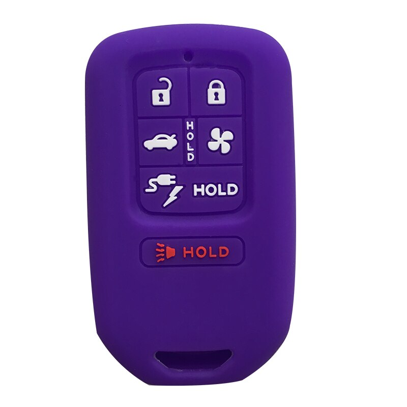 Car Key Cover Case For Honda Clarity Crv Odyssey Key Fob Covers For Car Keys Remote Control Shell Cover Protect Holder: purple