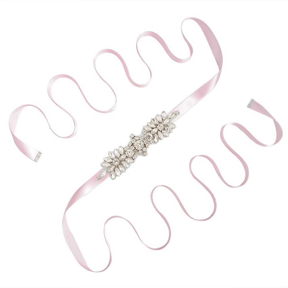 Steentjes Trouwjurk Riem Bruids Riem Trouwjurk Accessoires Bruiloft Riem Bruids Riem Bruidsmeisje Riem SCS49: pink