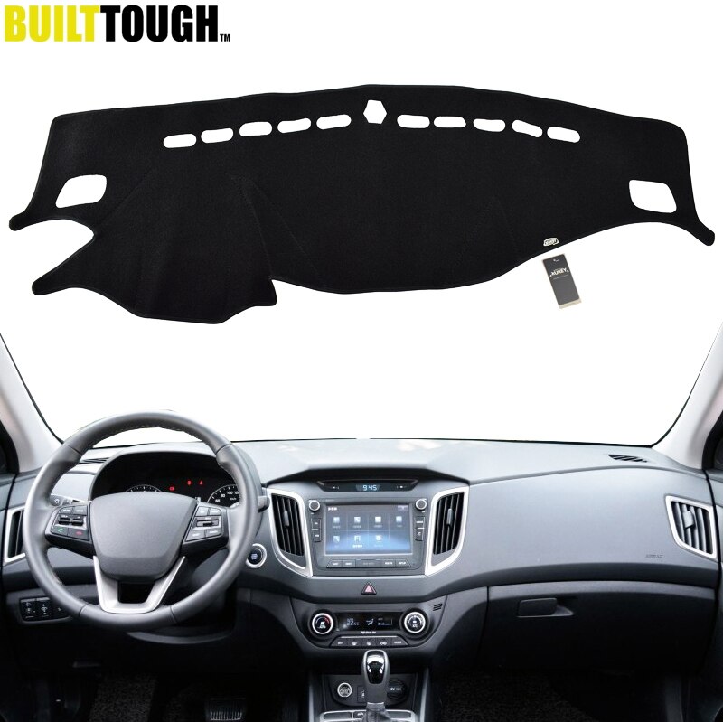 Car Dashboard Cover For Hyundai Creta ix25 Dashmat Dash Mat Pad Instrument Platform Carpets Accessories