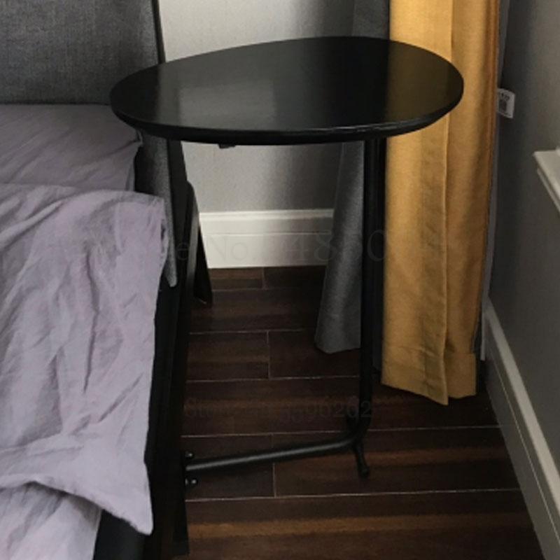 Kreative Minimalistischen Eisen Sofa Ecke Tisch Abnehmbare Massivholz Nachttisch Ecke Tisch Wohnzimmer Mini Kaffee Tisch: Funken Fy 6