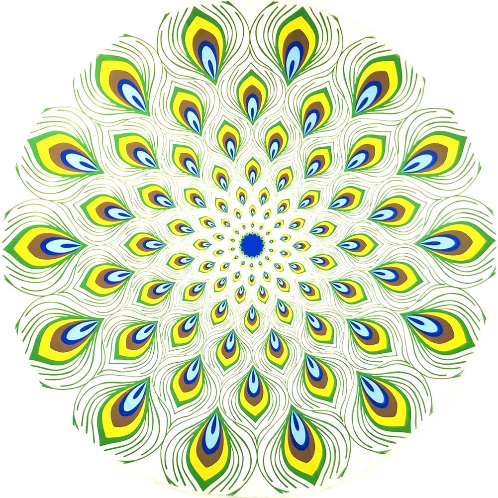 Mandala Ronde Tapestry Zomer Strand Picknick Gooien Tapijt Deken Bohemen Matten Handdoeken Badhanddoeken