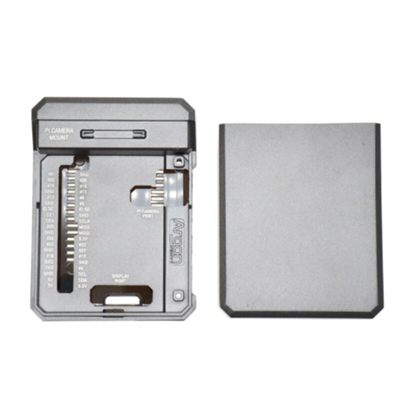 Suitable for Raspberry Pi 4B Aluminum Alloy Case Pive Heat Dissipation Metal Argon NEO CASE Sliding netic