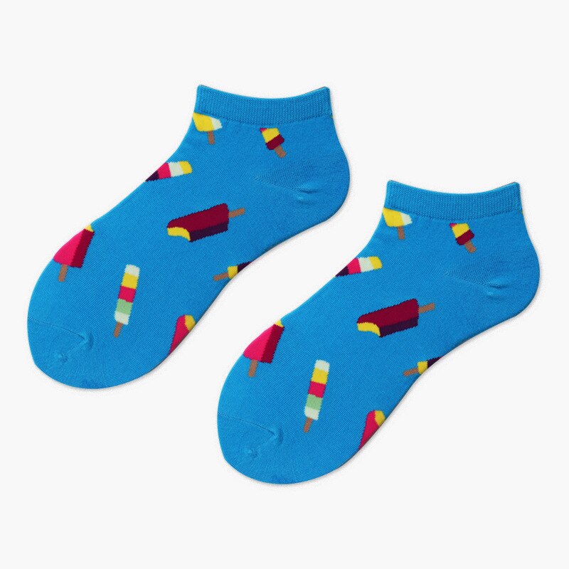 Charizard Avocado Invisible Summer Socks Short Low Cut No Show Socks Slipper Sneaker Socks Cotton Funny Secret Happy Boat Socks: 26