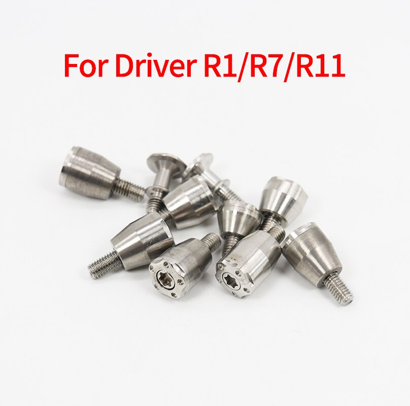 Golf weights set practice screw kit for Taylormade red spider putter counter weights R1 R7 R9 R11 R11S club head accessories