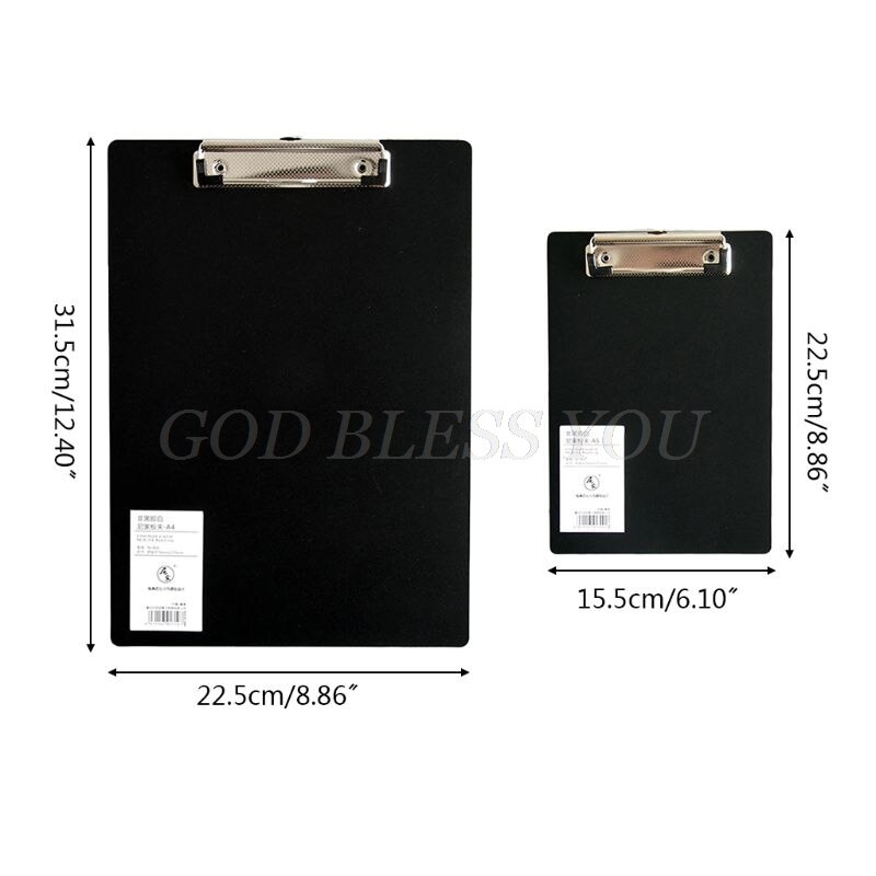 Simple A4 A5 Notepad Memo Pad Board Clip Loose-leaf Notebook File Writing Clamps Office School Stationery Supplies