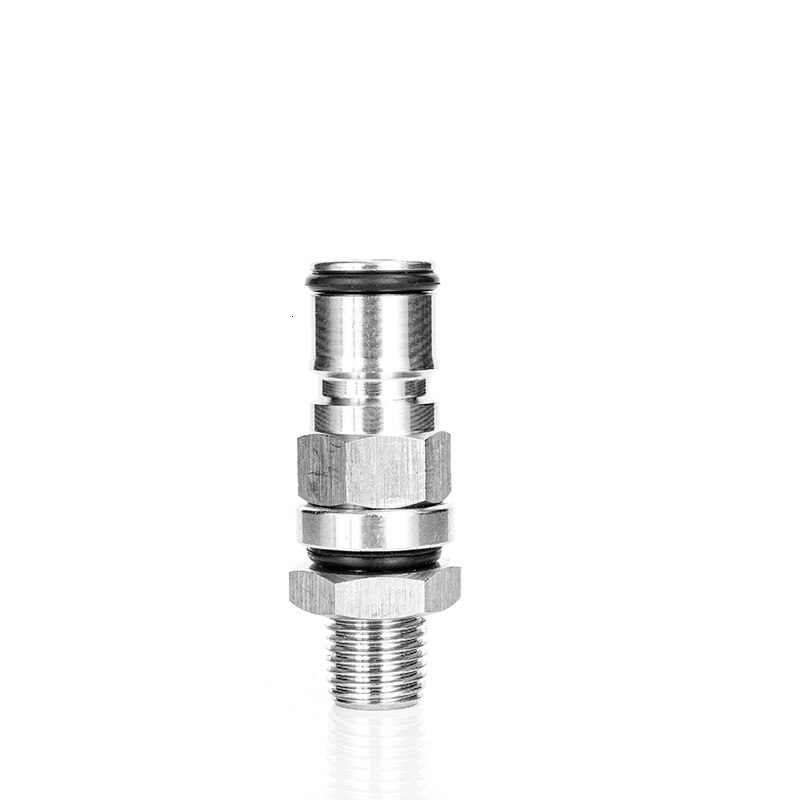 Homebrew 19/32-18"UNF Ball Lock Post With 1/4 Inch Thread Bulkhead Assembly Bulkhead Gas/Liquid Ball Lock Corny Keg Adapter: Liquid