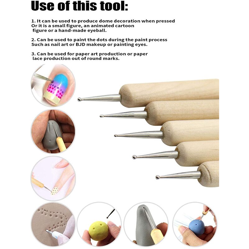 Pottery Sculpting Tools 32PCS Ceramic Clay Carving Tools Set for Beginners Expert Art Crafts Kid's Pottery Classes