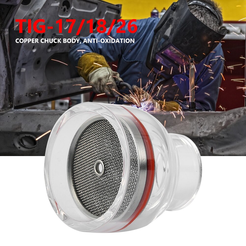 6pcs TIG Welding Torch Kit Accessories Anti-oxidation High Temperature Resistance for TIG-17/18/26 Argon Arc Welding Torch