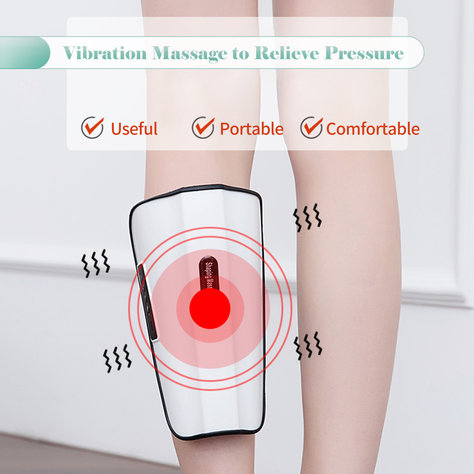 Electric Calf Leg Massager for Circulation Calf Wraps with 5 Massage 15 Strength Modes Increased Blood Circulation Relaxing