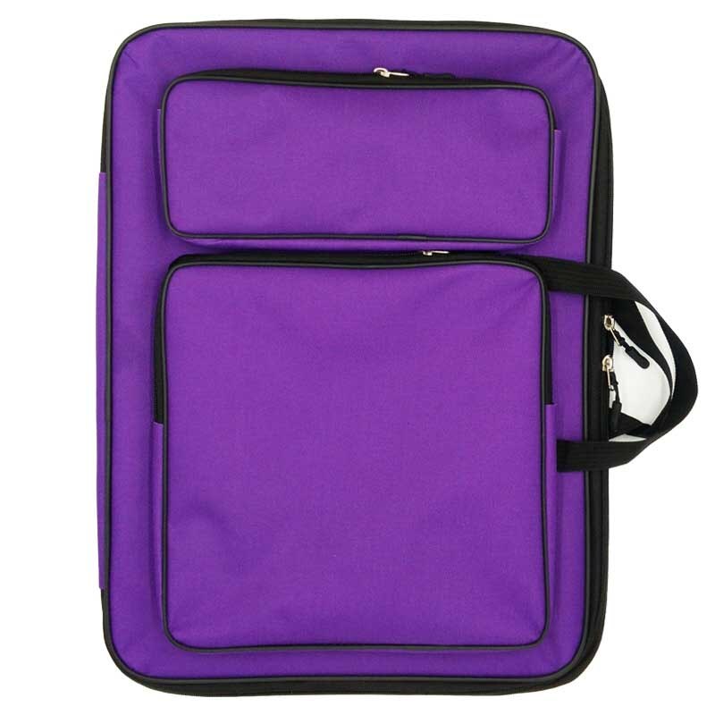 freundlicher Kunst Tasche für Zeichnung Bord Malerei einstellen Reise 8K Skizze Tasche für Skizzieren Oxford Malerei Kunst Liefert für freundlicher Künstler: Violett