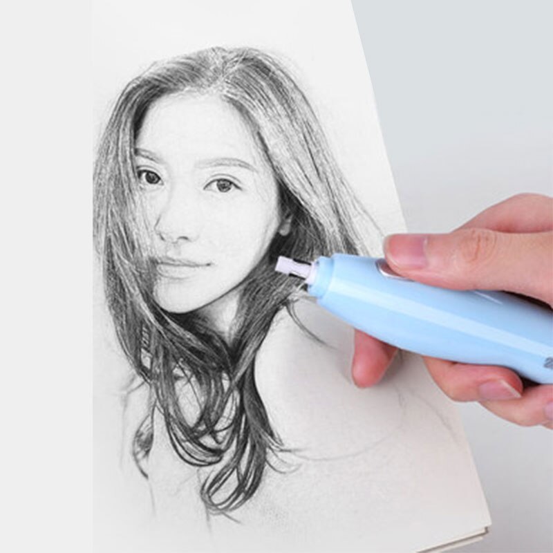 Elektrische Radiergummi Beruf Hohe Licht Skizze radiergummi Auto Radiergummi USB Aufgeladen radiergummi bleistift Gummi gomme electrique hilfe zeichnung