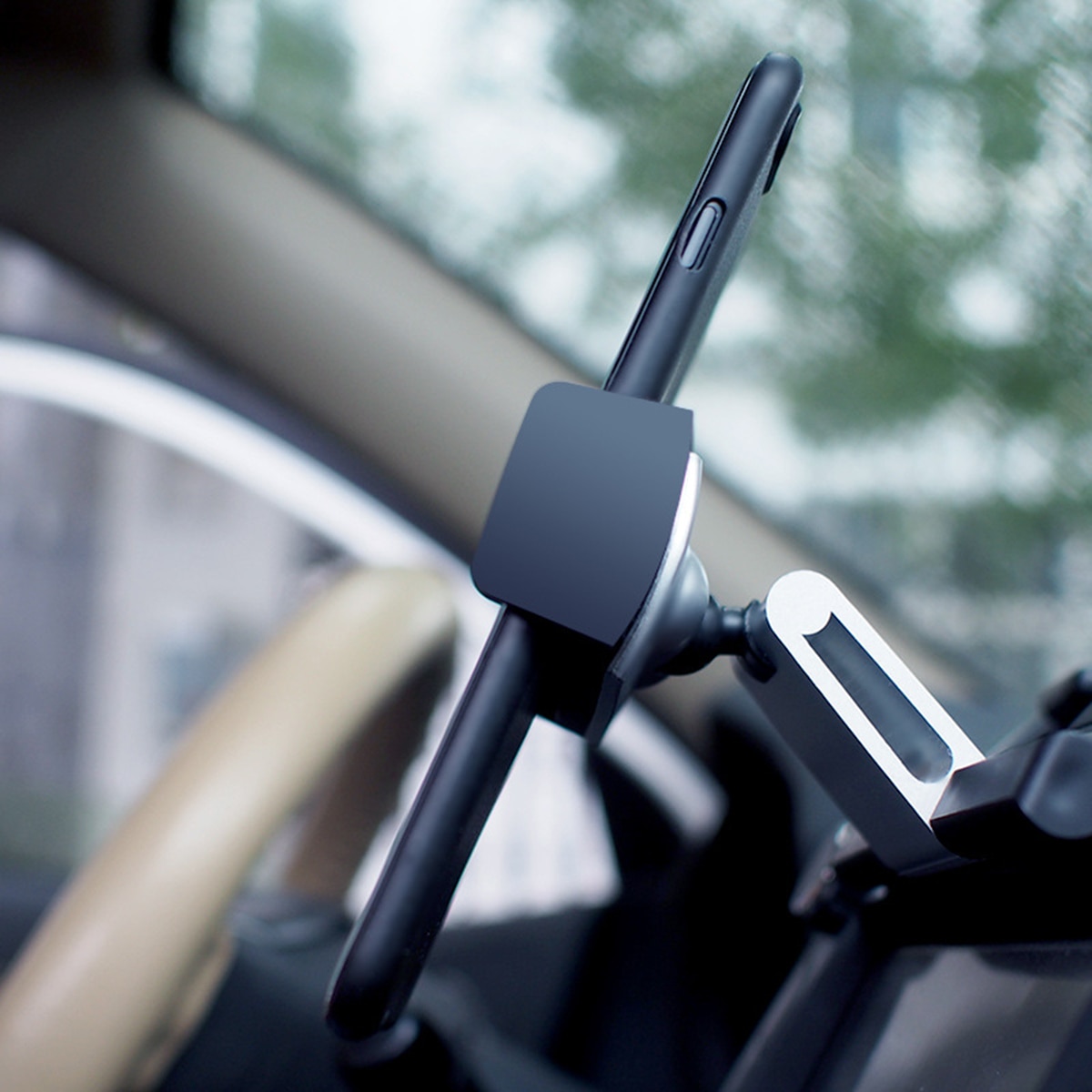 Aluminium Auto CD Slot Halterung Wiege Halfter Universal- praktisch Ständer Halfter Halterung für iPhone X für Samsung GPS Auto Halfter