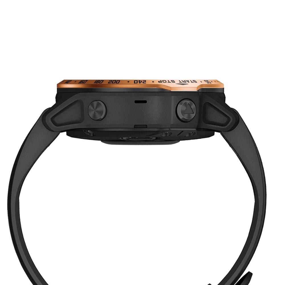 Funda para Garmin fenix 6S para fenix 6S Pro, funda de de anillo con bisel de estilo deportivo clásico, cubierta protectora de adhesivos, biseles de