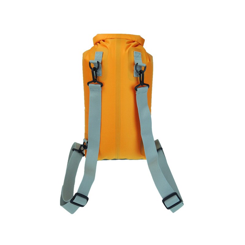 Jr gear udendørs sports vandtæt taske vandtæt taske opbevaringspose backable river rafting rygsæk: 15l gule