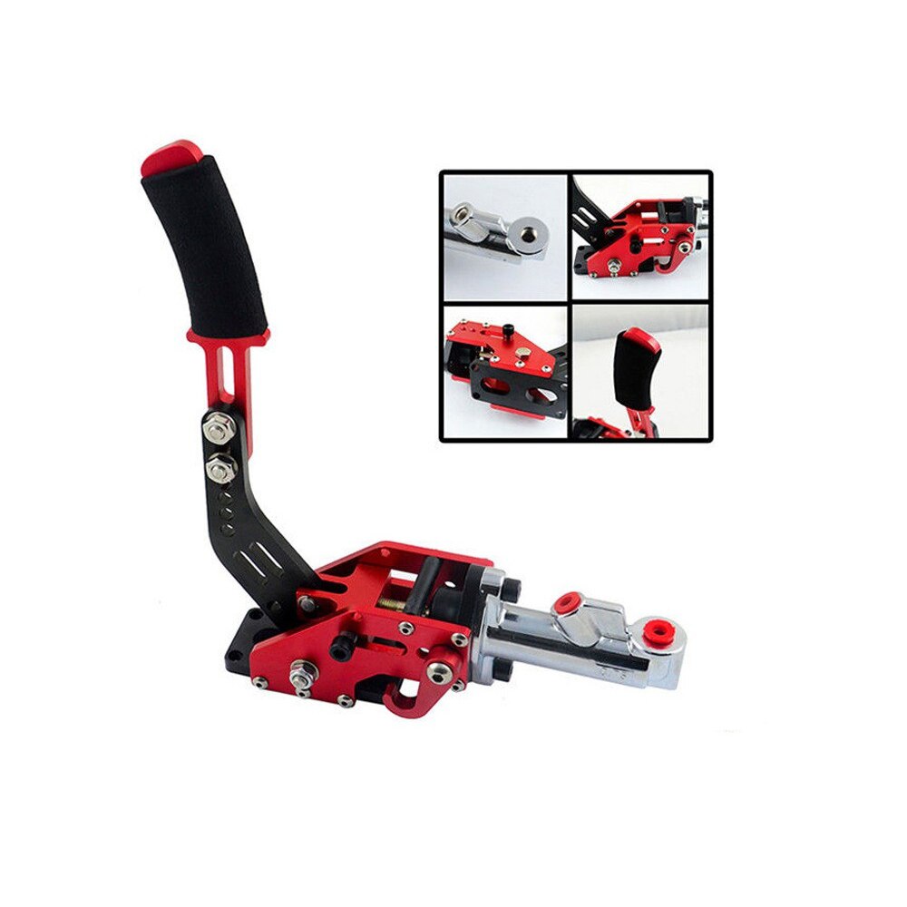 Hydraulic Handbrake Kit Toyota BMW Drift Racing Car Modification Handbrake Color Change Universal Modified Aluminum Handbrake: Red