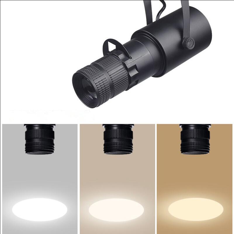 1 stücke Kolben strahler Hintergrund FÜHRTE Spur licht Lampe KTV Bar Restaurant Cafe Museum Zoomen licht beleuchtung 3W 7W 10W 15W 20W 85-265V