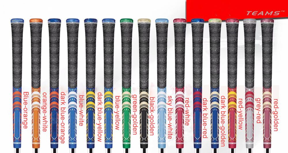 Uusimmat golfkahvat mccteams eksklusiiviset harjattua puuvillaa mailanauhat 15 väriä valitse 10 kpl kahvat