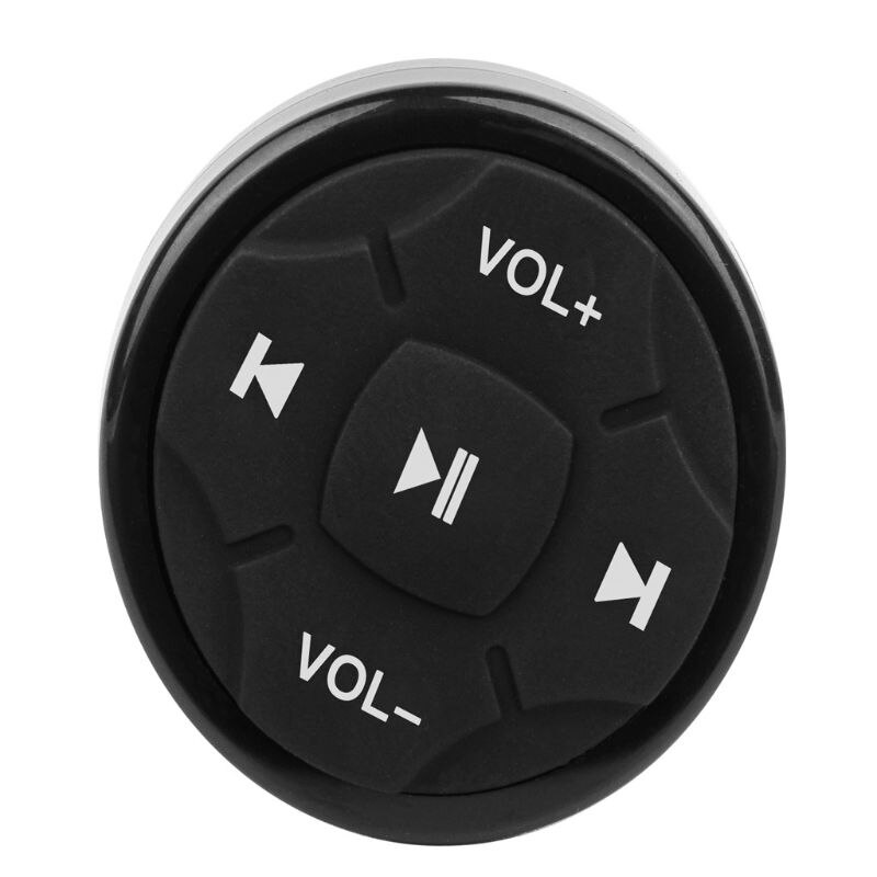 Universele Auto Stuurwiel Draadloze Bluetooth Afstandsbediening Media Knop Voor Mobiele Telefoon Controller Auto Kit M5TB