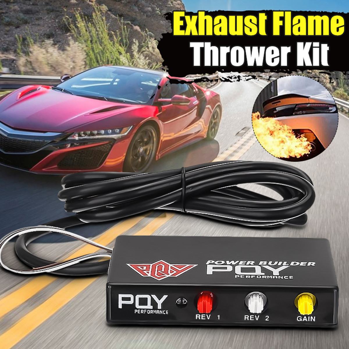 Universele Flame Thrower Voor Uitlaat Motoren Prestaties Limiter Power Builder Uitlaat Flame Thrower Kit Voor Subaru Voor Toyota