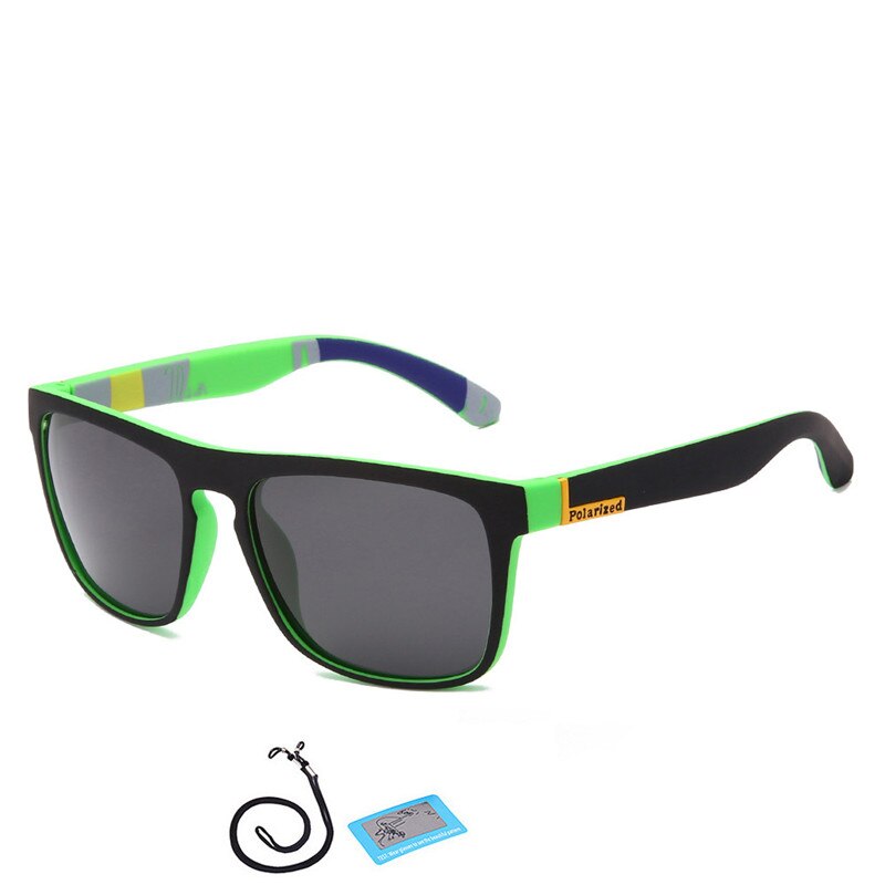 Brand Fishing Polarized Glasses Mens Women Night Vision Driving Goggle Camping Hiking Eyewear Sports Sunglasses With Rope: F11