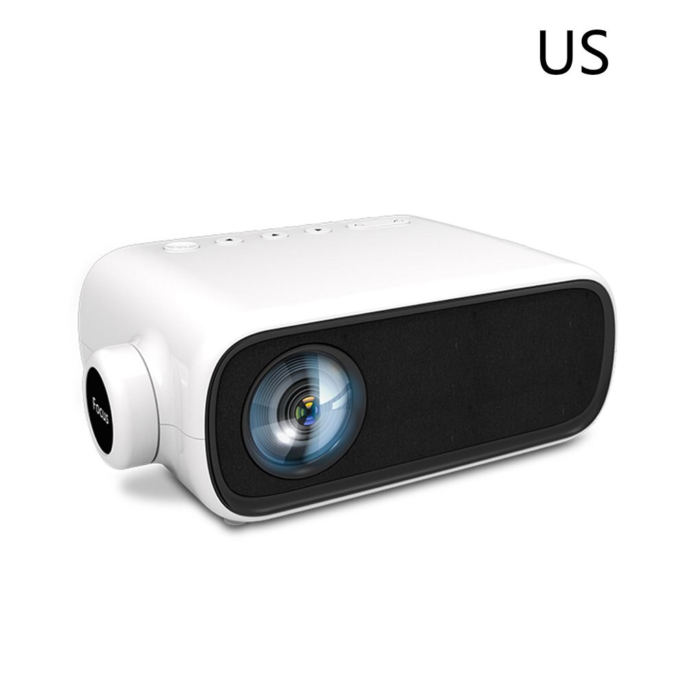 Projector Home Yg280 Mini Mini Projector Led Home P HD Portable Factory Outlet: US white