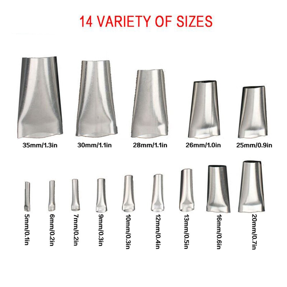 Breeuwen Nozzle 3 In 1 Spatel Zachte En Harde Plastic Mond Schraper Boord Rvs 3 In 1 Pak 31 stukken Tool Set