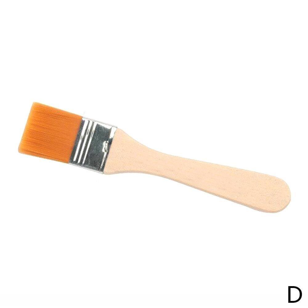 Nylon verfkwast houten handvat olieverfkwasten voor acrylverfbenodigdheden voor kinderen kunstacademie schilderen  w4 t 8: Nr . .4