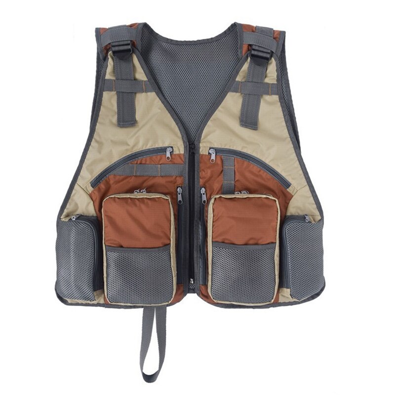 Multifunctionele Vissen Vest Outdoor Zee Vissen Vest Outdoor Fotografie Directeur Vest Vliegvissen Vest Pack Verstelbare: Default Title