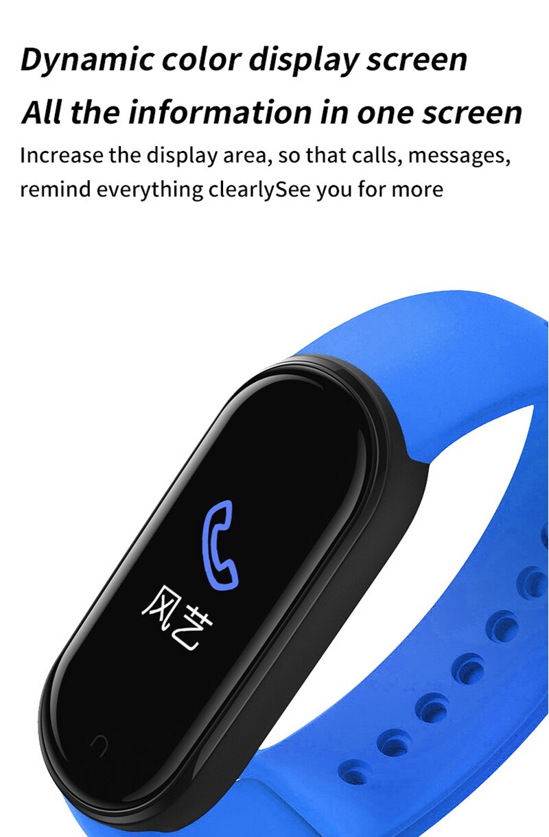 Smart Digitale Horloge Armband Voor Mannen Vrouwen Met Hartslag Monitoring Fitness Stappenteller Calorie Counter Gezondheid Sport Tracker