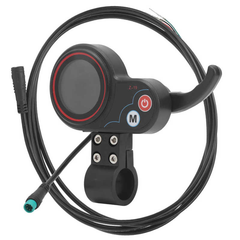 Scooter Speed Controller LCD Display Control Panel with Wire for Electric Bicycle Electric Scooters Electric Cars Electric