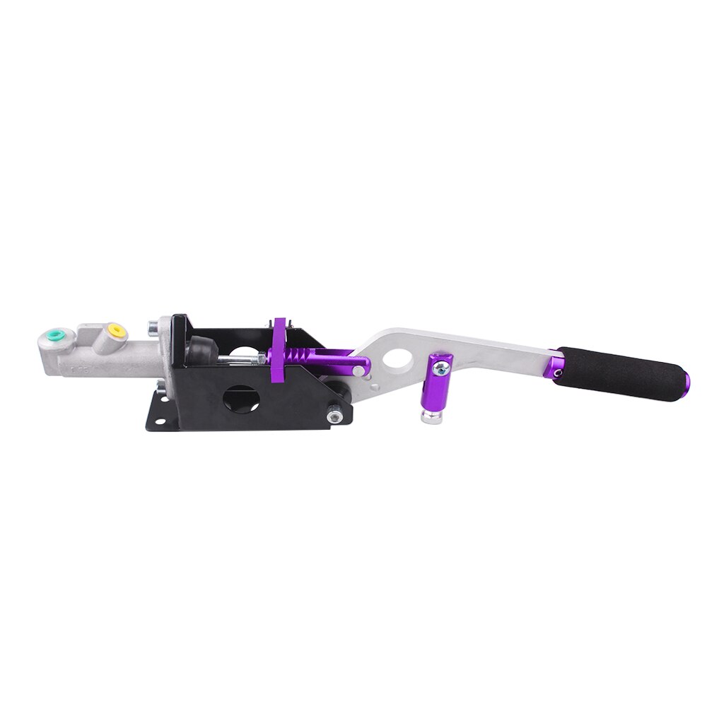 RASTP-Aluminum Hydraulic Drift Racing Handbrake E-brake Hand Brake Vertical Horizontal Grip Special Master Cylinder RS-HB001: Purple
