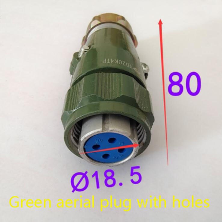 1PC Engraving Machine High-Speed Spindle Motor Special Aviation Plug Aviation Plug-In Socket Base Fixed Wiring Plug Faucet: 15