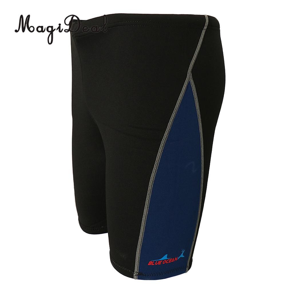 MagiDeal-pantalones cortos de neopreno cálido para hombre, 1,8mm, para buceo, natación, remo, surf, esnórquel