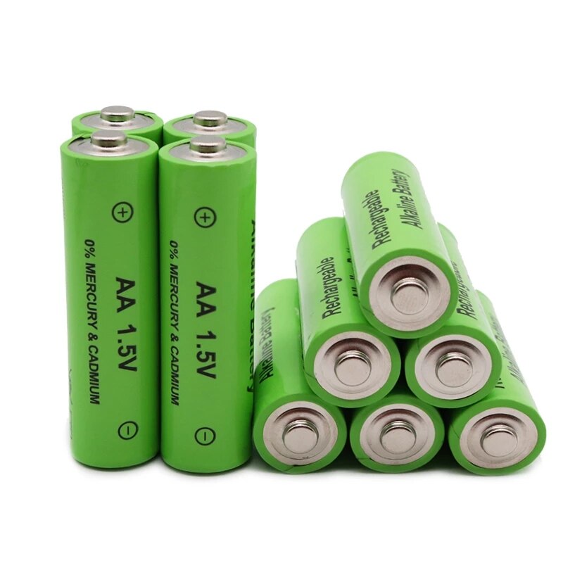 4-8 stuks daweikala aa-batterijen 3000 1.5 v quanlity oplaadbare batterijen  aa 3000 mah ni -mh 1.5v oplaadbare batterijen + oplader