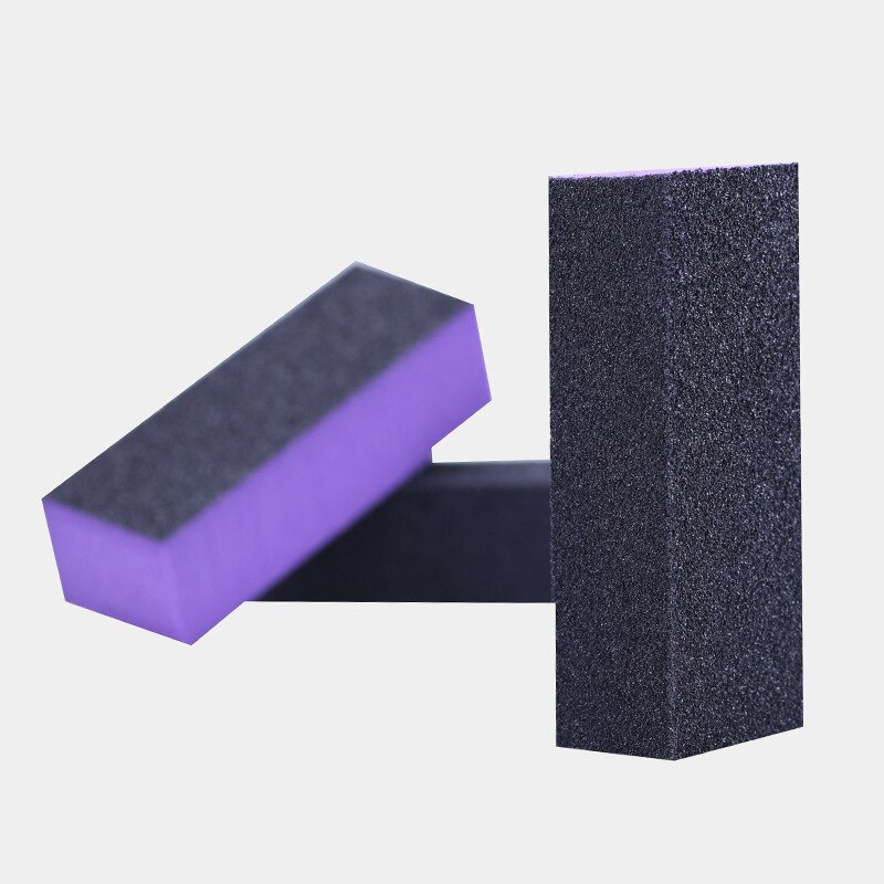 10Pcs 4 Way Shiny Block / 4 Step Buffing Block Shine Nail Buffer Buffing Block Sanding Files Manicure Mash ! ( 3 Colors)