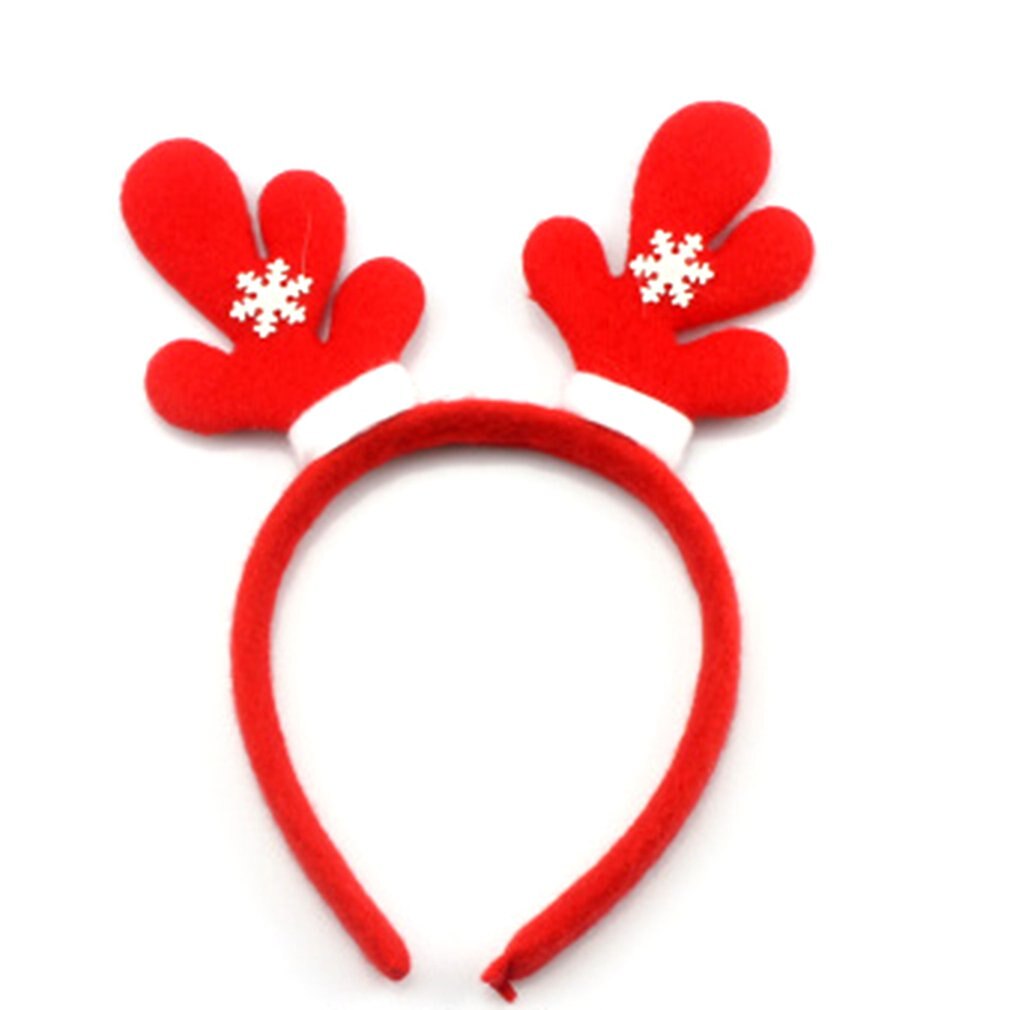 1 stk jule pannebånd hårtilbehør rådyr ører for barn voksen julefest tilbud julenissen jul hårbånd lås hodeplagg: Stil 6