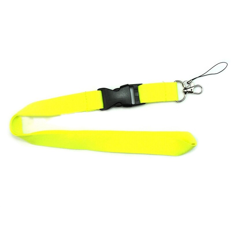 Mobile Phone Neck Straps Colorful Blank Plain Key Lanyard Badge ID Holders