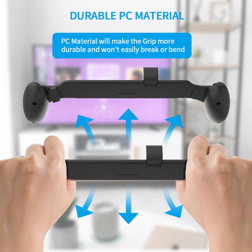 Soporte de agarre de mano para consola de juegos OLED, cómodo y ergonómico, ABS duro, accesorios para NS