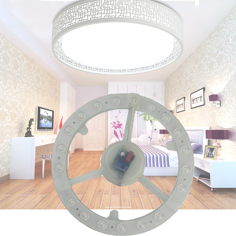 Plafond Lampen Lichtbron LED Module Licht AC 220V 12W 18W 24W Energiebesparing Luminaria Plafond voor Thuis Indoor Verlichting