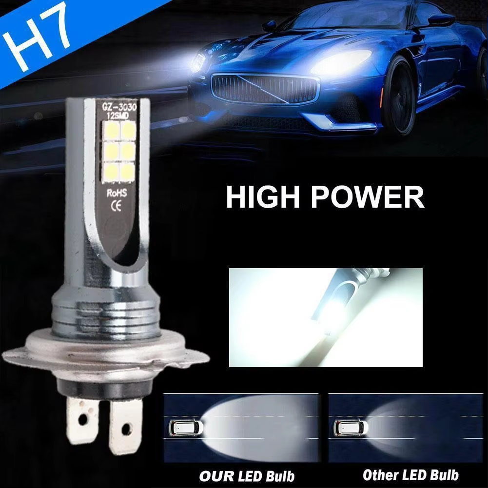 2PC H7 LED Scheinwerfer Birne Strahl Bausatz 12V-24V 55w hoch Energie LED Auto Licht Scheinwerfer 6000K Auto Scheinwerfer Lampen DRL weiß