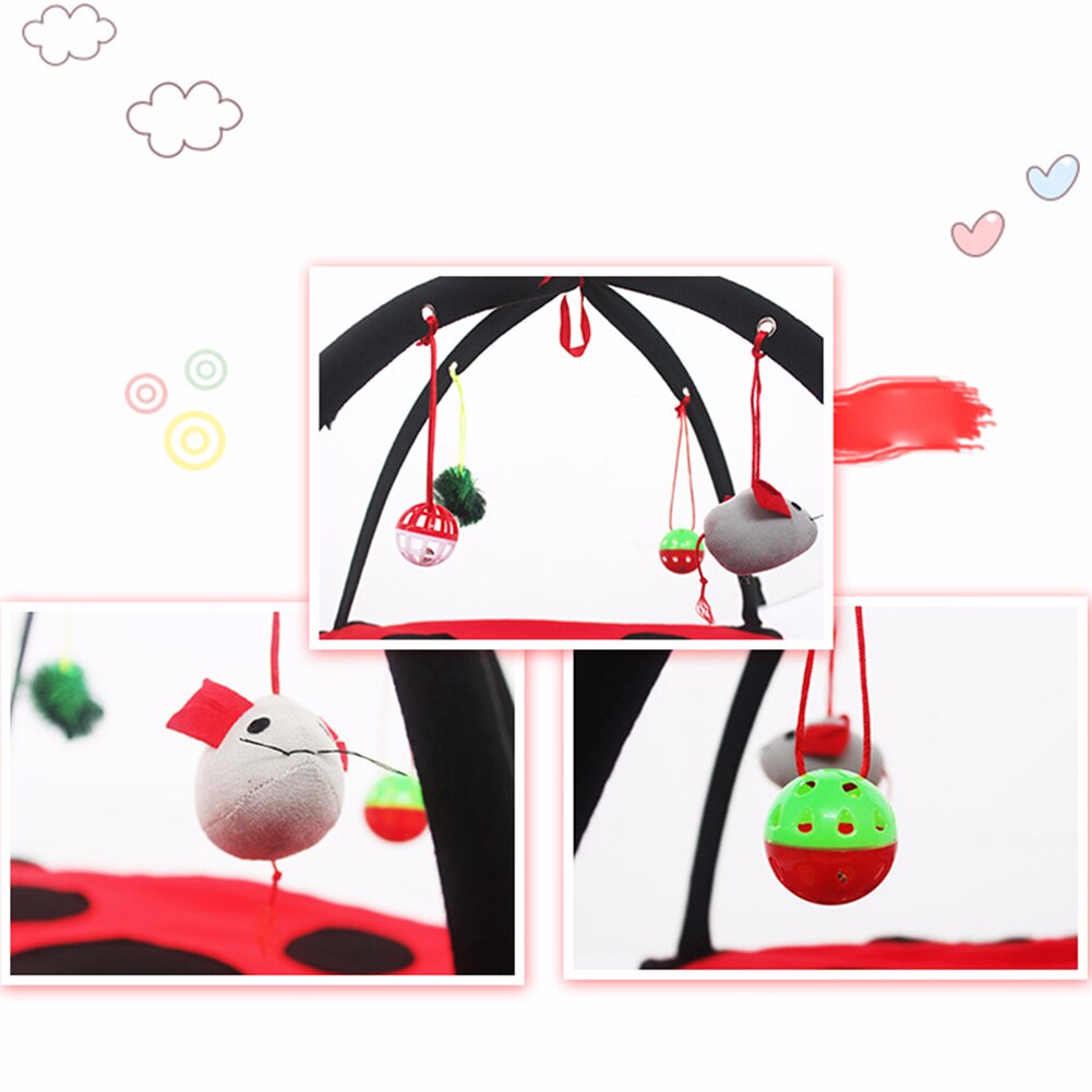 Play Foldable Shape Cat Supplies House Furniture Comfortable Hanging Funny Training Removable Pet Bed Toy